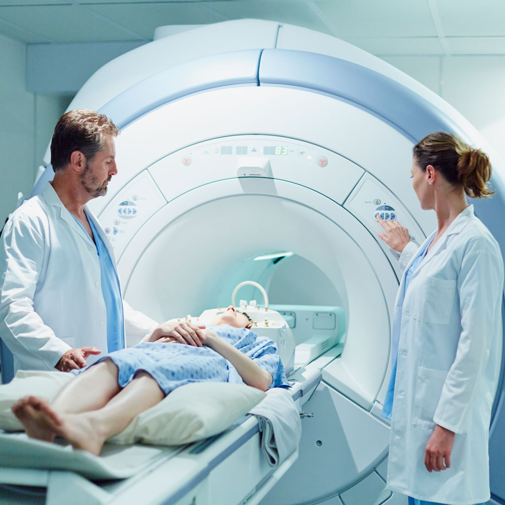 Doctors Prepping MRI
